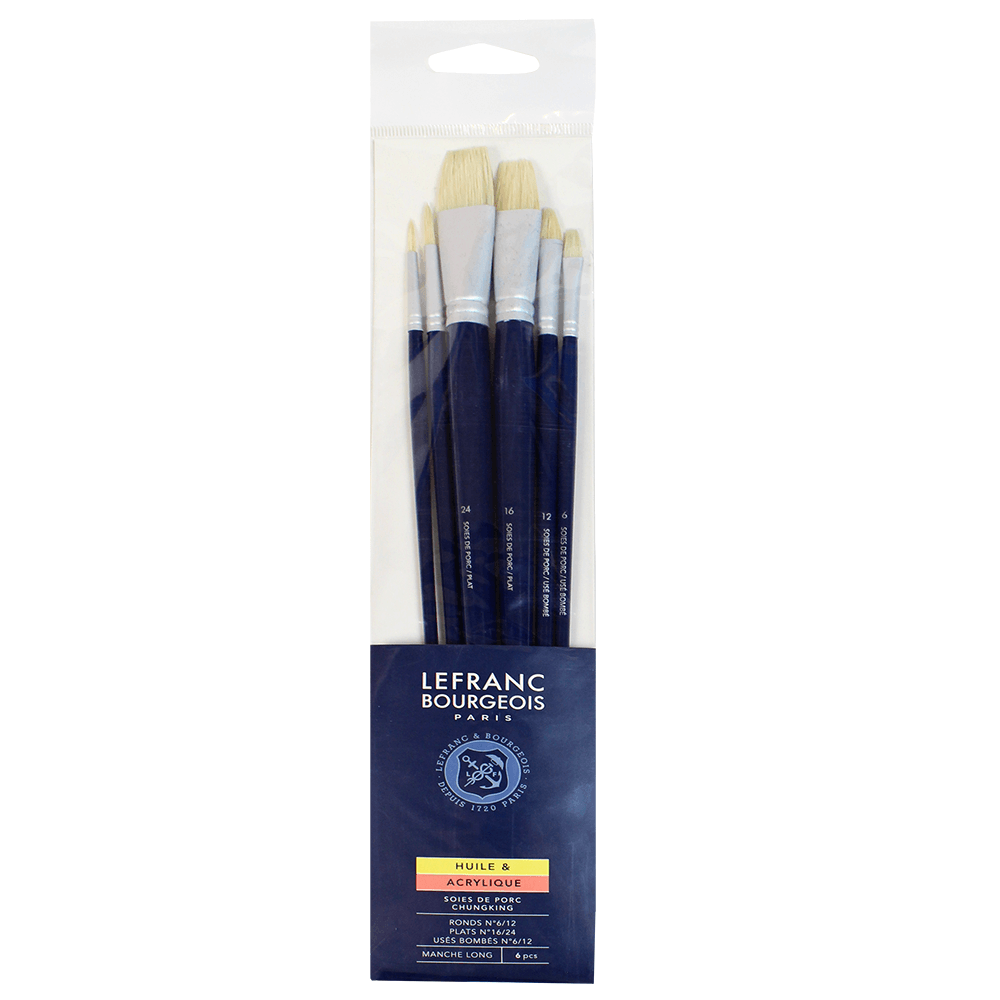 Kit de Pincéis Lefranc & Bourgeois 6 Unidades 810104